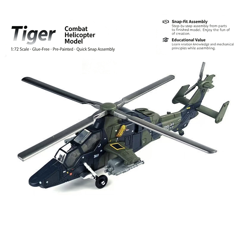 Rc Helicopter Hobby Grade - DIY-Montagesatz für Militärhubschrauber im Maßstab 1:72,
