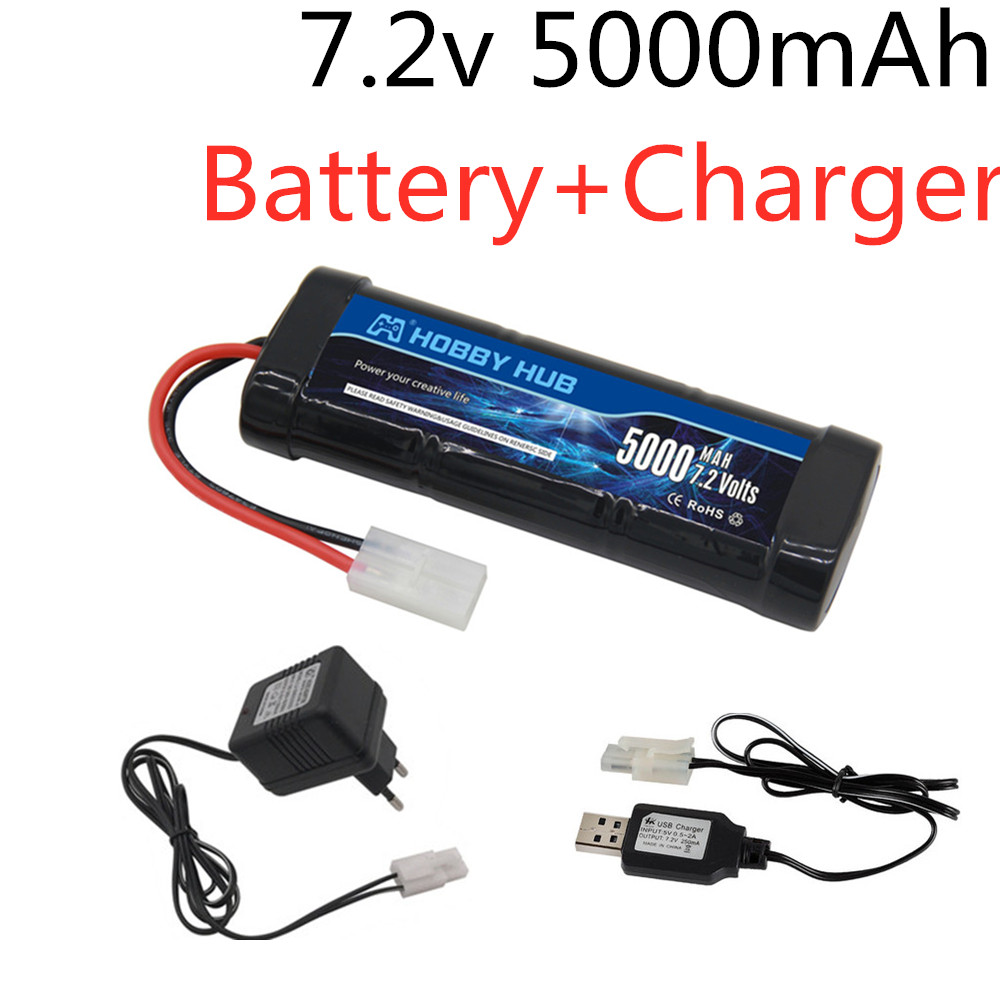 Rc Hobby Vehicles - 7,2 V 5000 mAh Ni-MH-Akku mit