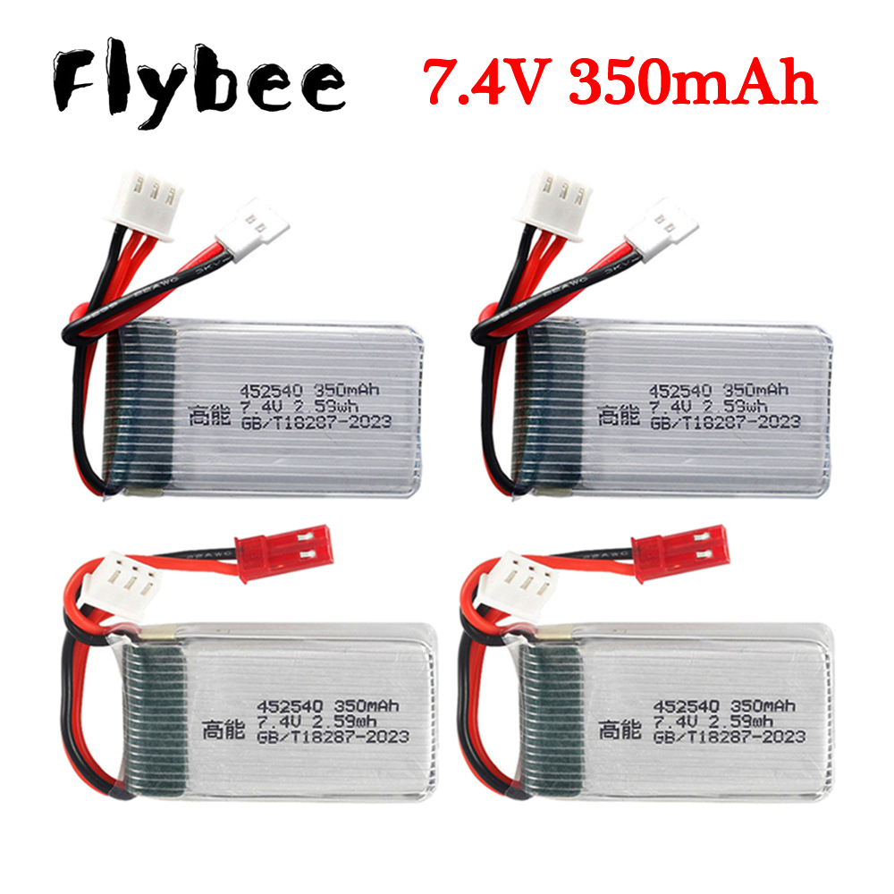 Top Rc Hobby Mini Xcub - 2s 7,4 v 350mah Lipo batterie
