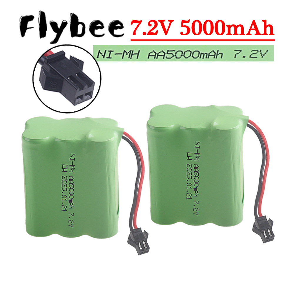 Rc Hobby Vehicles - (SM-2P-Stecker) 7,2 V 5000 mAh NiMH-Akku