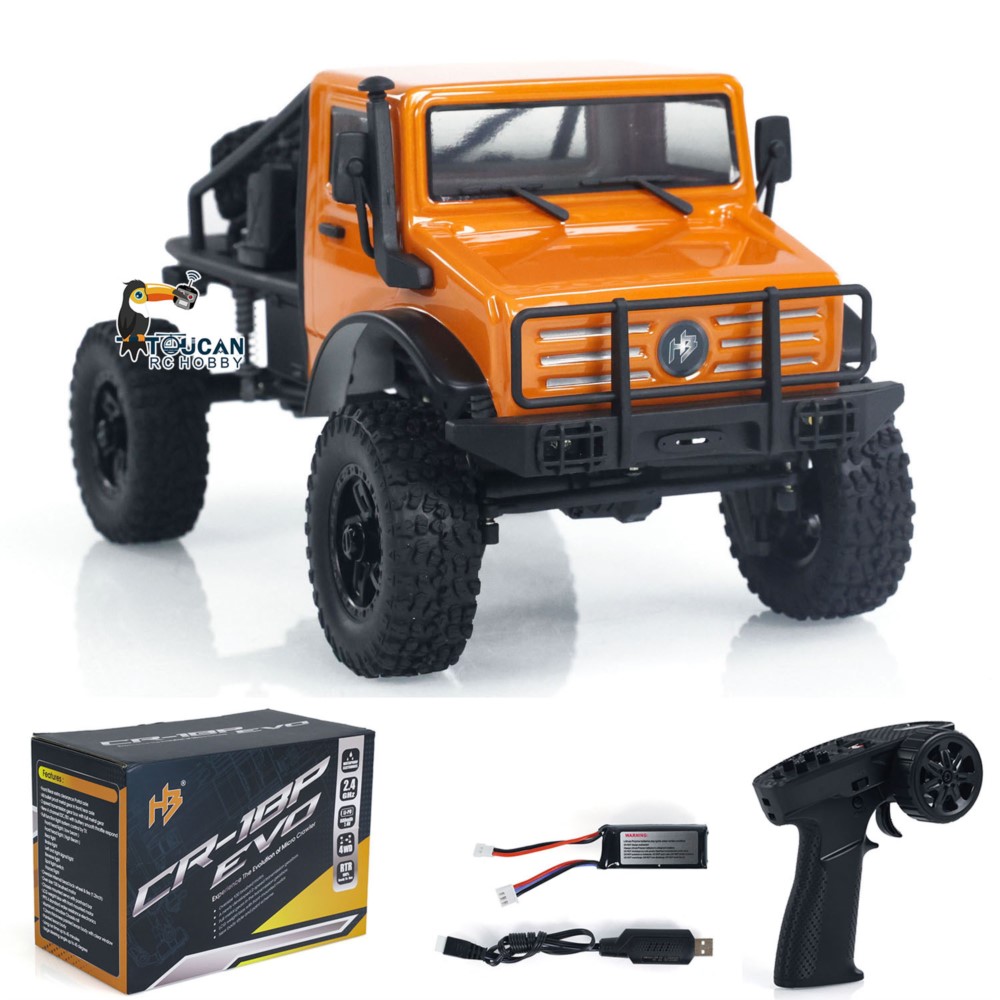 Rc Hobby Plus - 1/18 RC Geländewagen Drahtloses 4WD Crawler-Auto