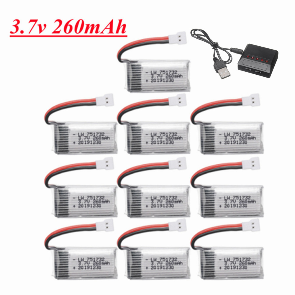 H8 H36 Batterie 3,7 V 260 mAh  – Top Rc Hobby Mini Xcub Bewertung und Preis