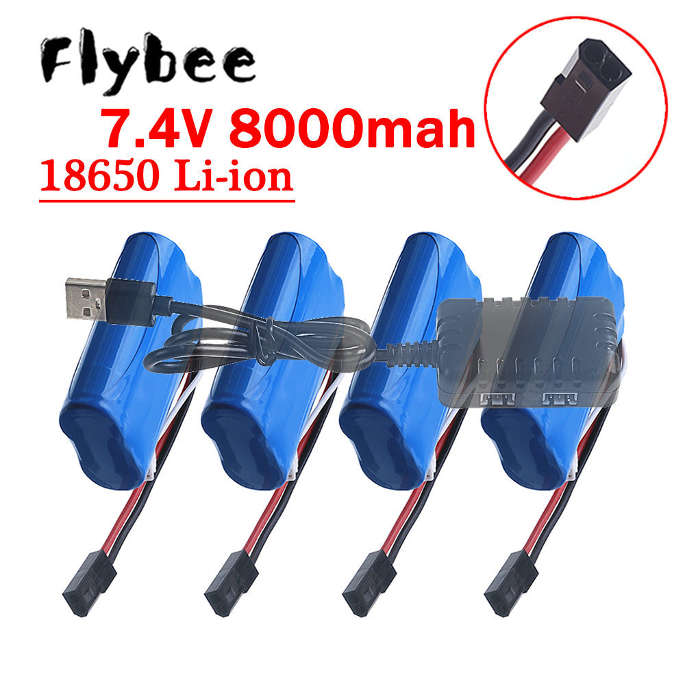 (5500 Plug) 18650 7,4V 8000mAh – Rc Hobby Vehicles Bewertung und Preis