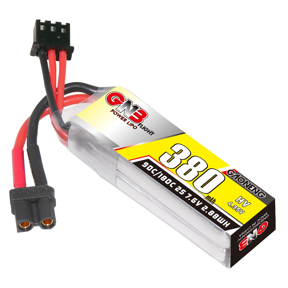 GNB 2S 7,6V 380mAh 90C/180C Li – Fpv Racing Quadcopter Bewertung und Preis